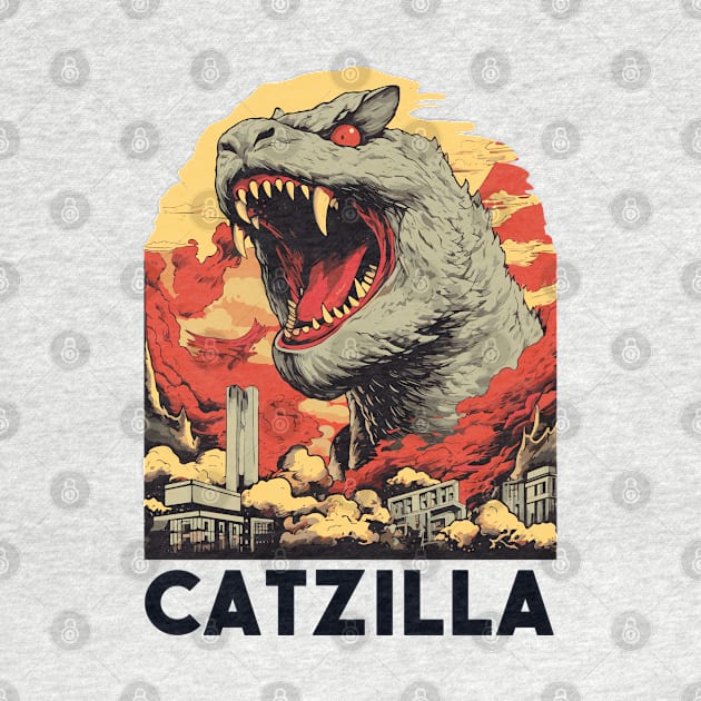 CATZILLA by Yopi